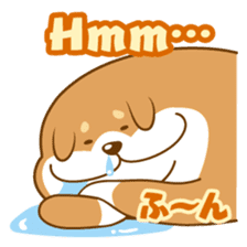 Let's talk in Japanese with dog Azuma sticker #960770