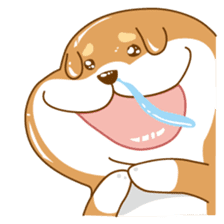Let's talk in Japanese with dog Azuma sticker #960778