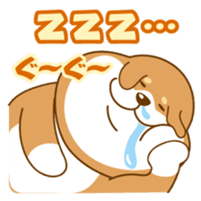 Let's talk in Japanese with dog Azuma sticker #960794