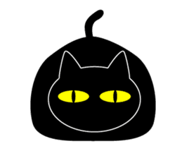 BLACK CAT sticker #960856