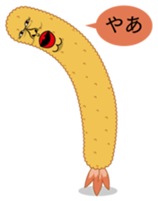 Fried prawn group sticker #961327
