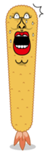 Fried prawn group sticker #961330