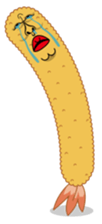 Fried prawn group sticker #961347