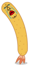 Fried prawn group sticker #961347