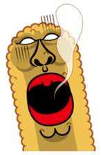 Fried prawn group sticker #961349
