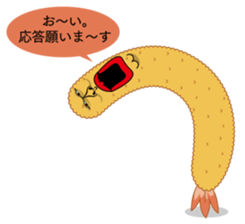 Fried prawn group sticker #961353