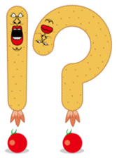 Fried prawn group sticker #961360