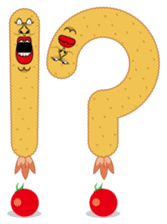 Fried prawn group sticker #961360