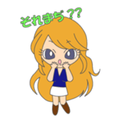 Japanese gal sticker #962128