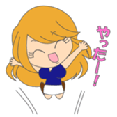 Japanese gal sticker #962134