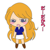 Japanese gal sticker #962136