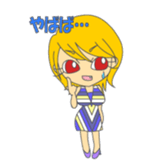 Japanese gal sticker #962143