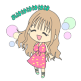 Japanese gal sticker #962150
