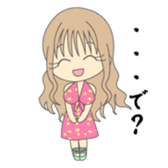 Japanese gal sticker #962156