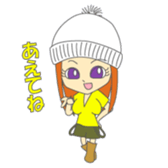 Japanese gal sticker #962157