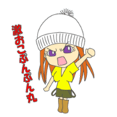 Japanese gal sticker #962158