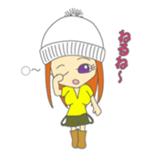Japanese gal sticker #962160