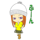 Japanese gal sticker #962166
