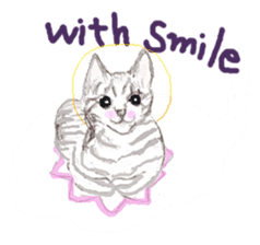 Cat-Happy praise of the Luna Kannon sticker #962721