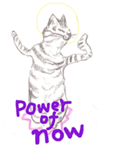 Cat-Happy praise of the Luna Kannon sticker #962723