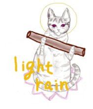Cat-Happy praise of the Luna Kannon sticker #962724