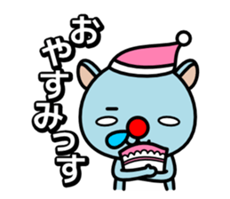 Red nose and one eyebrow man sticker #962728