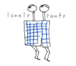 Let's Panty Sticker sticker #963271