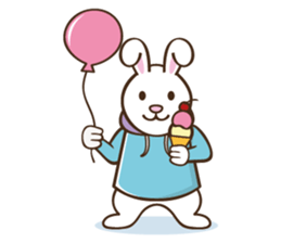 Airy Rabbit (En) sticker #963587