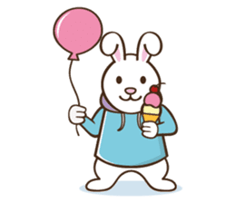 Airy Rabbit (En) sticker #963587