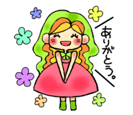 kawaii Girls sticker #964048