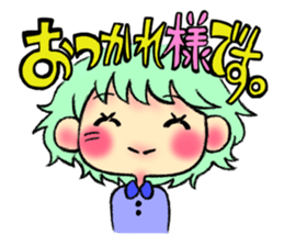 kawaii Girls sticker #964049