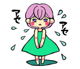 kawaii Girls sticker #964055