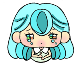 kawaii Girls sticker #964056