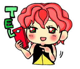 kawaii Girls sticker #964060