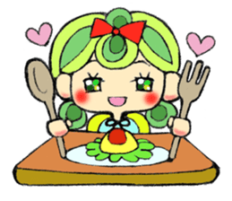 kawaii Girls sticker #964061