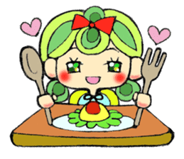 kawaii Girls sticker #964061