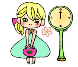 kawaii Girls sticker #964064