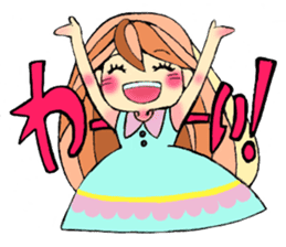 kawaii Girls sticker #964065