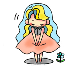 kawaii Girls sticker #964066