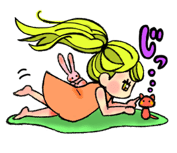 kawaii Girls sticker #964072