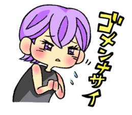 kawaii Girls sticker #964077