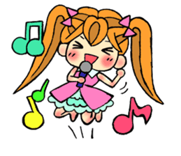 kawaii Girls sticker #964078