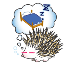 Bucky the hedgehog sticker #964266