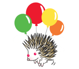 Bucky the hedgehog sticker #964285