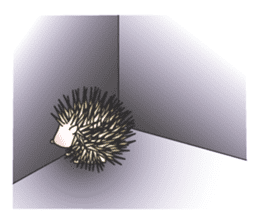 Bucky the hedgehog sticker #964286