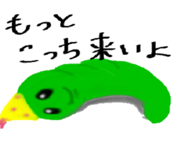 rabbit.cat and caterpillar sticker #964605