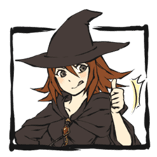 Day-to-day witches sticker #964927