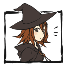 Day-to-day witches sticker #964928