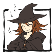 Day-to-day witches sticker #964929