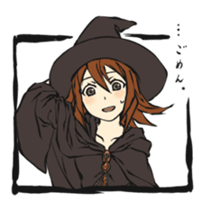 Day-to-day witches sticker #964930
